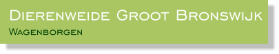 Dierenweide Groot Bronswijk Wagenborgen